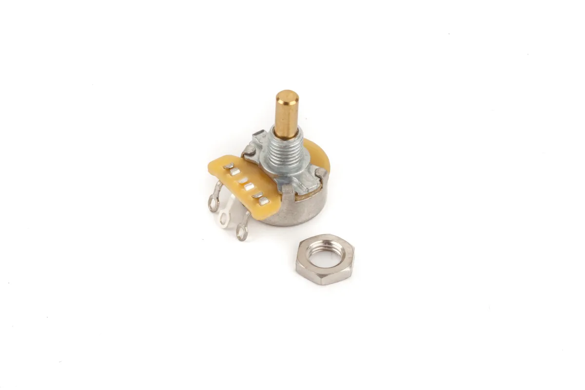 Fender 1 Meg Linear Mini Solid-Shaft Potentiometer — 1 Meg Linear Mini Solid Shaft · Manopole e controlli · R&D Sound Lugano