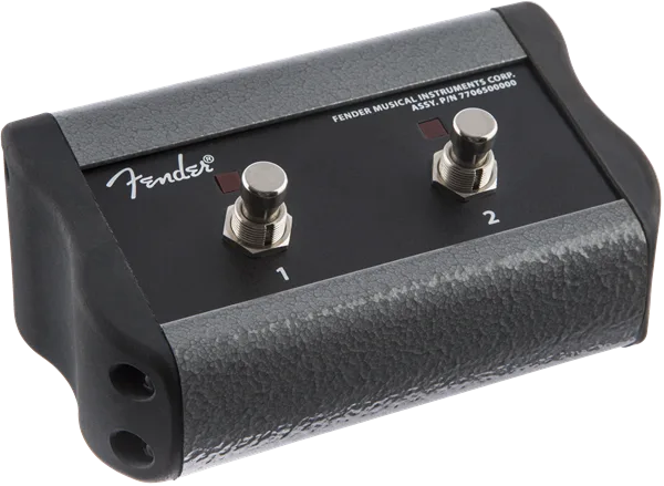 Fender 2-Button Footswitch: Channel-Reverb Acoustic Pro/SFX — 2-Button Footswitch, Acoustic Pro/SFX, Black · Ricambi per amplificatori · R&D Sound Lugano