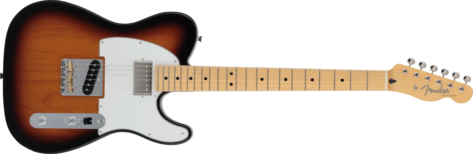Fender 2024 Collection, Made in Japan Hybrid II Telecaster SH — 2024 Collection Made in Japan Hybrid II Telecaster SH, Maple Fingerboard, 3-Color Sunburst · Chitarre elettriche · R&D Sound Lugano