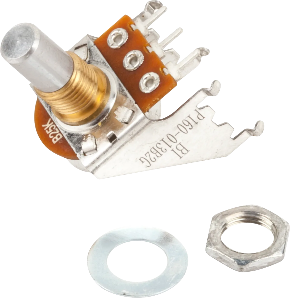 Fender 25K B Taper (Linear) Snap-In Style Potentiometer — 25K B Taper Snap-In Style Potentiometer · Ricambi per amplificatori · R&D Sound Lugano