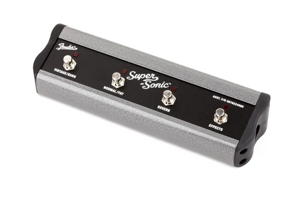 Fender 4-Button Footswitch: Amp Voicing, Channel, FX Loop Bypass, Reverb (No Cable) · Ricambi per amplificatori · R&D Sound Lugano