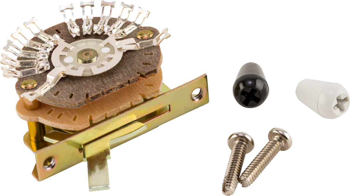 Fender 5-Position - 4 Pole Stratocaster/Telecaster Discrete Pickup Selector · Pickup e preamp · R&D Sound Lugano