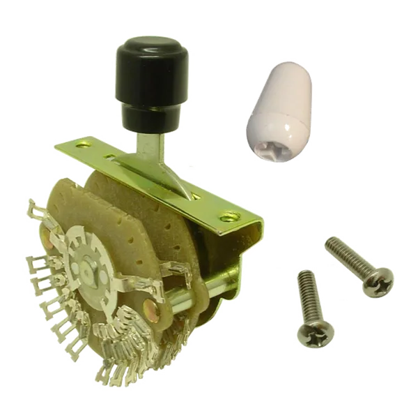 Fender 5-Position Strat-Tele Super Switch — 5-Position Stratocaster/Telecaster "Super Switch" Pickup Selector · Pickup e preamp · R&D Sound Lugano