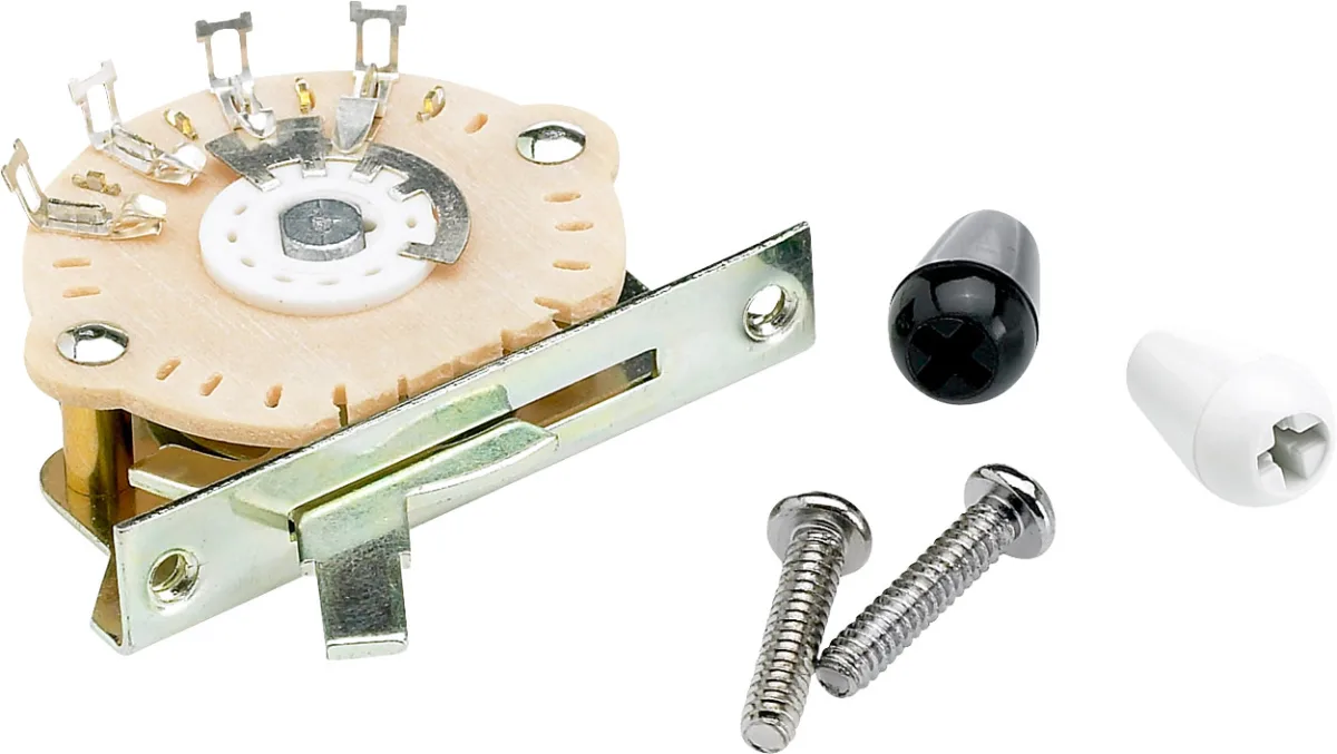 Fender 5-Position Stratocaster Pickup Selector Switch — 5-Position Modern-Style Stratocaster Pickup Selector Switch · Pickup e preamp · R&D Sound Lugano