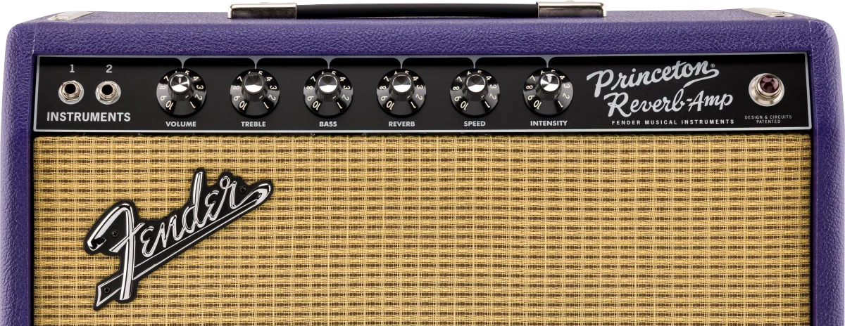 Fender '65 Princeton Reverb, Plum — 65 Princeton Reverb, Plum, 230V EU · Amplificatori per chitarra · R&D Sound Lugano