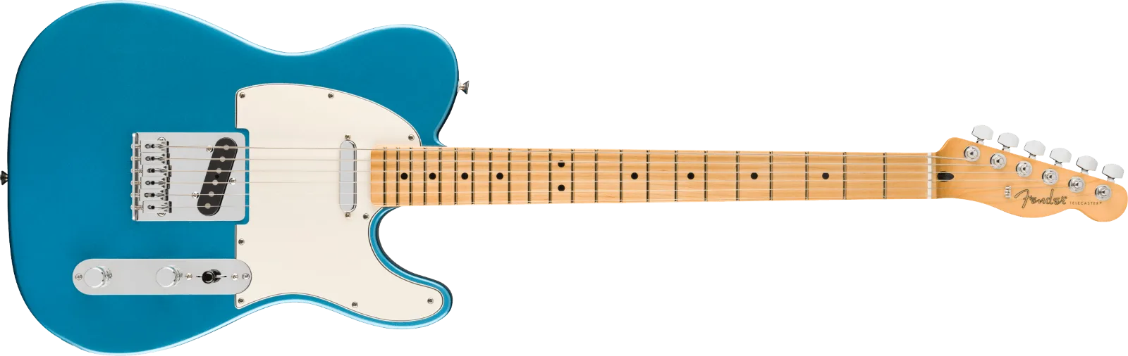 Fender 75th Anniversary Player II Baritone Telecaster — Maple Fingerboard, Lake Placid Blue · Chitarre elettriche · R&D Sound Lugano