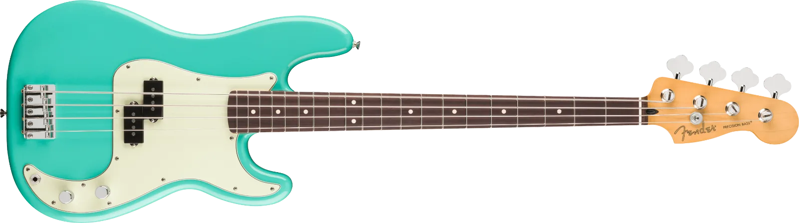 Fender 75th Anniversary Player II Precision Bass — Rosewood Fingerboard, Seafoam Green · Bassi elettrici · R&D Sound Lugano