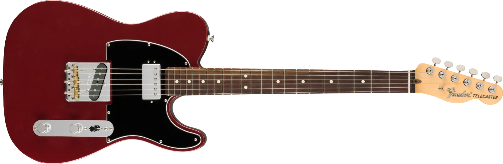 Fender American Performer Telecaster Hum — American Performer Telecaster with Humbucking, Rosewood Fingerboard, Aubergine · Chitarre elettriche · R&D Sound Lugano