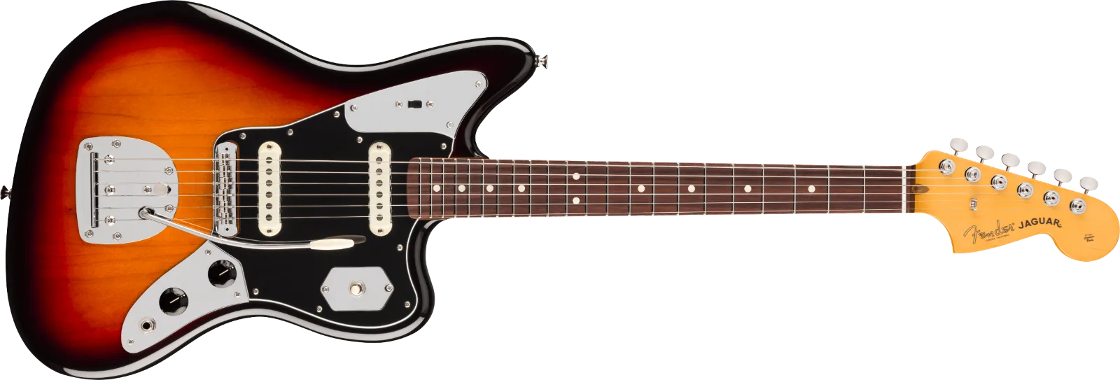 Fender American Professional Classic Jaguar — Rosewood Fingerboard, 3-Color Sunburst · Chitarre elettriche · R&D Sound Lugano