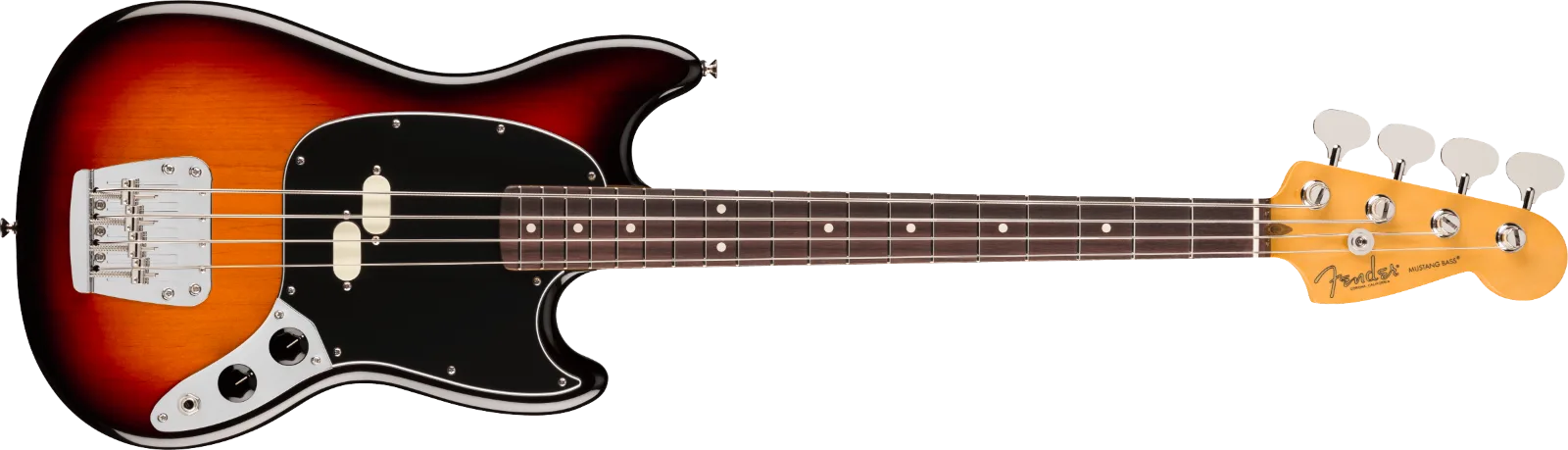 Fender American Professional Classic Mustang Bass — Rosewood Fingerboard, 3-Color Sunburst · Bassi elettrici · R&D Sound Lugano