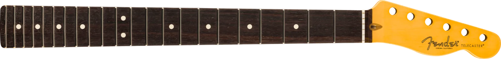 Fender American Professional Classic Telecaster Neck, 22 Medium Jumbo Frets, 9.5" Radius — Rosewood · Manici · R&D Sound Lugano