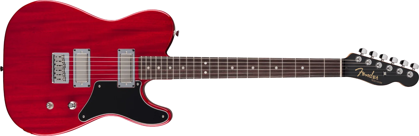 Fender American Professional II Cabronita Telecaster HH — American Professional II Cabronita Telecaster, Rosewood Fingerboard, Crimson Transparent · Chitarre elettriche · R&D Sound Lugano