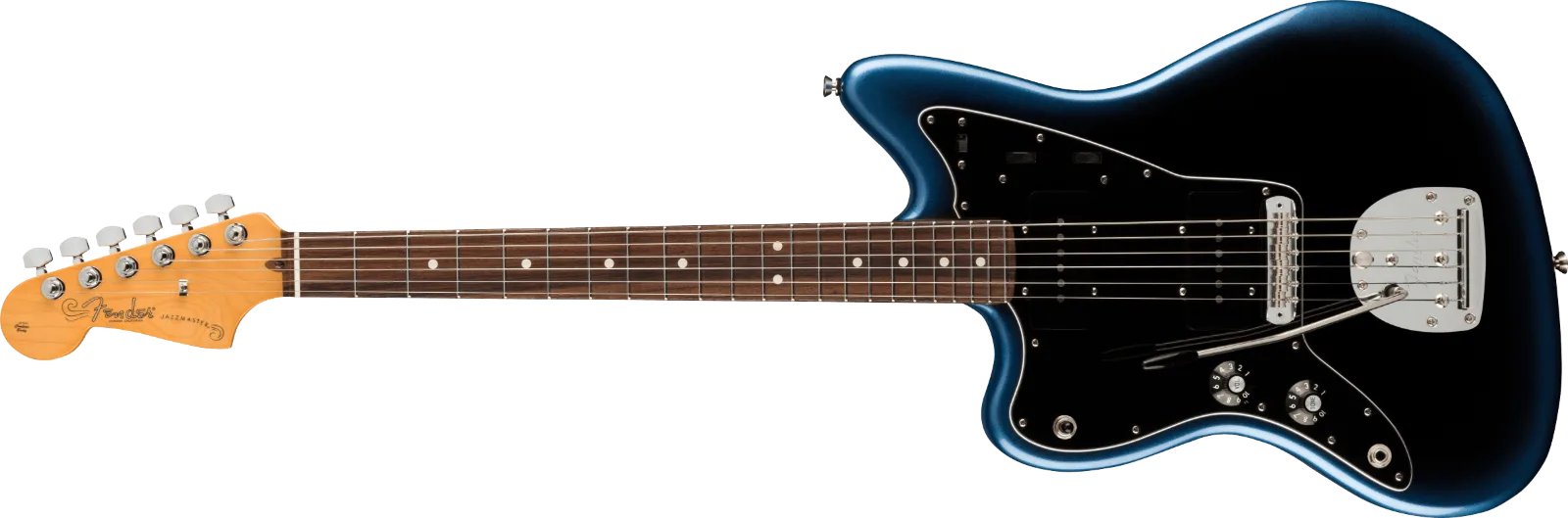 Fender American Professional II Jazzmaster Left-Hand — Rosewood Fingerboard, Dark Night · Chitarre elettriche · R&D Sound Lugano