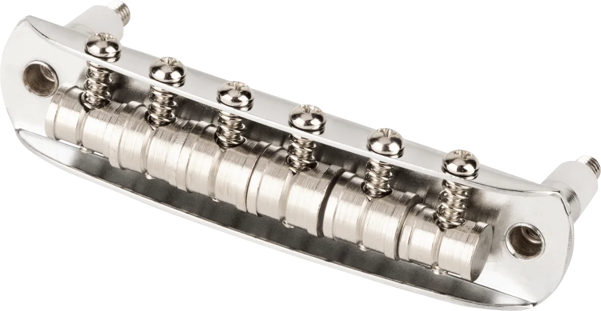 Fender American Professional Jaguar/Jazzmaster 7.25" Radius Bridge Assembly, Nickel · Ponti e componenti · R&D Sound Lugano