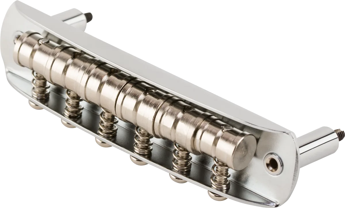 Fender American Professional Jaguar/Jazzmaster Bridge Assembly, Nickel — American Pro Jaguar/Jazzmaster Bridge Assembly · Ponti e componenti · R&D Sound Lugano