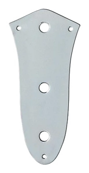 Fender American Vintage '62 Jazz Bass Control Plate (3-Hole) — American Vintage '62 Jazz Bass Control Plate, Chrome (3-Hole) · Manopole e controlli · R&D Sound Lugano