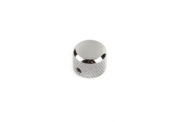 Fender American Vintage '62 Jazz Bass Upper Control Knob, Chrome · Manopole e controlli · R&D Sound Lugano
