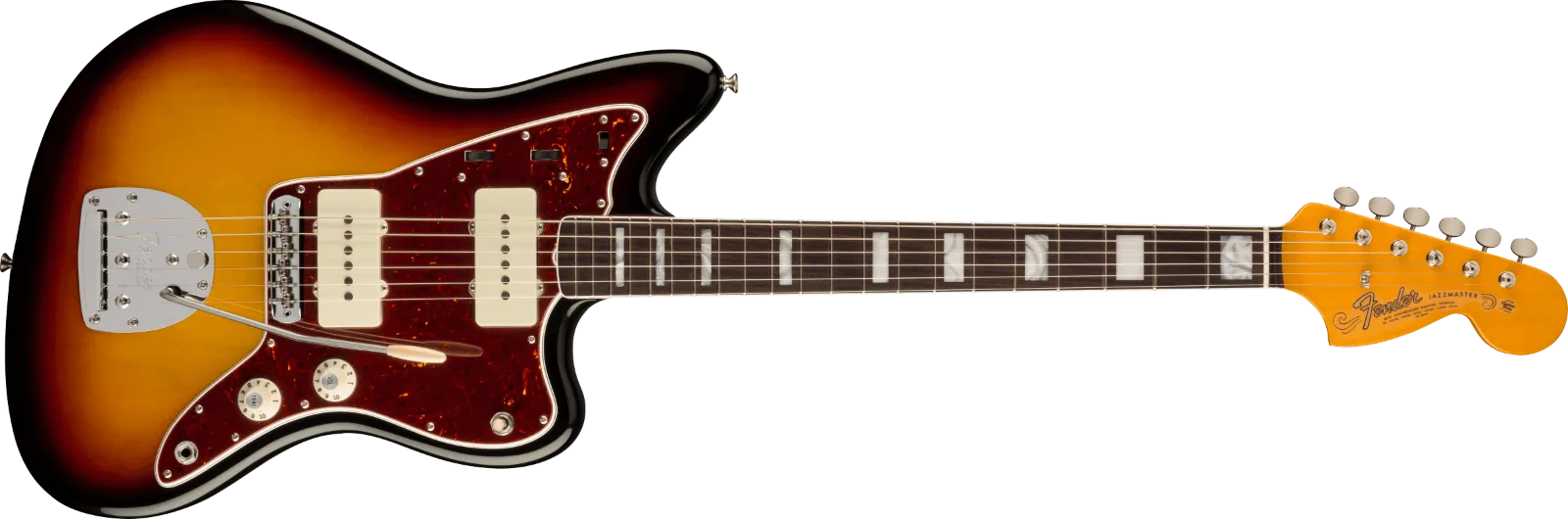 Fender American Vintage II 1966 Jazzmaster — Rosewood Fingerboard, 3-Color Sunburst · Chitarre elettriche · R&D Sound Lugano