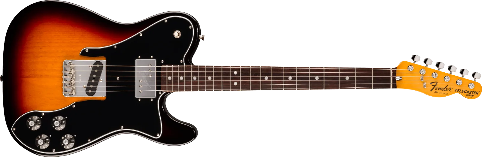 Fender American Vintage II 1977 Telecaster Custom — Rosewood Fingerboard, 3-Color Sunburst · Chitarre elettriche · R&D Sound Lugano