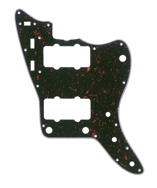 Fender American Vintage Jazzmaster Pickguards — Pickguard, American Vintage Jazzmaster, Brown Tortoise Shell, 4-Ply · Battipenna · R&D Sound Lugano