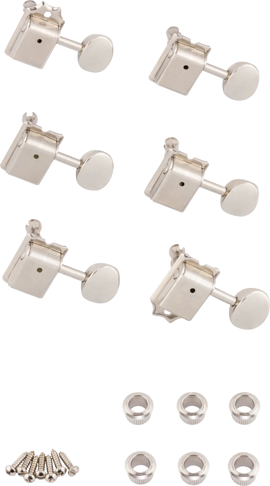 Fender American Vintage Staggered Tuning Machine Set — American Vintage Guitar Tuners, Staggered · Meccaniche · R&D Sound Lugano