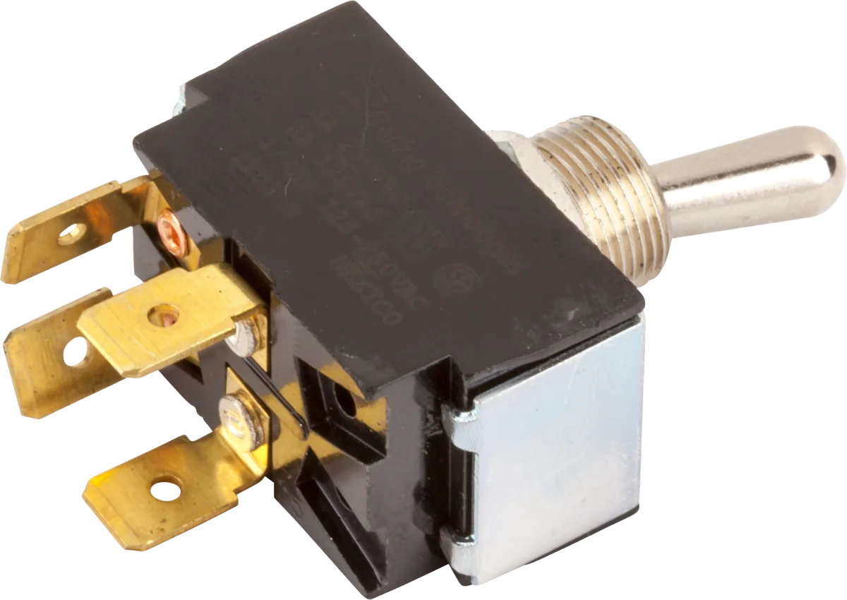 Fender Amplifier DPST On/Off Toggle Switch — (with Mounting Hardware) · Ricambi per amplificatori · R&D Sound Lugano