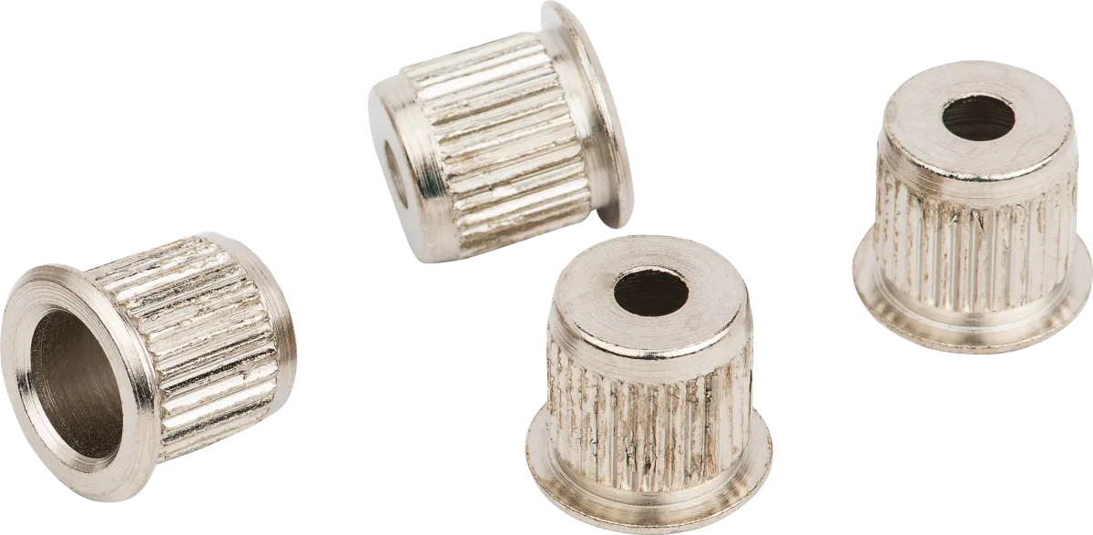 Fender Bass String Ferrules — Nickel (4) · Altri ricambi · R&D Sound Lugano