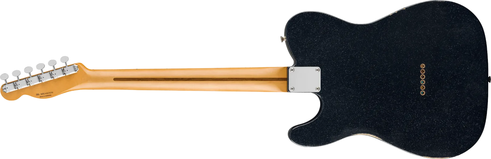 Fender Brad Paisley Road Worn Telecaster — Maple Fingerboard, Black Sparkle · Chitarre elettriche · R&D Sound Lugano
