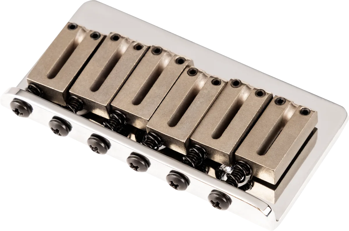 Fender Bridge Assembly, American Hardtail Strat '86-'07, Chrome · Ponti e componenti · R&D Sound Lugano