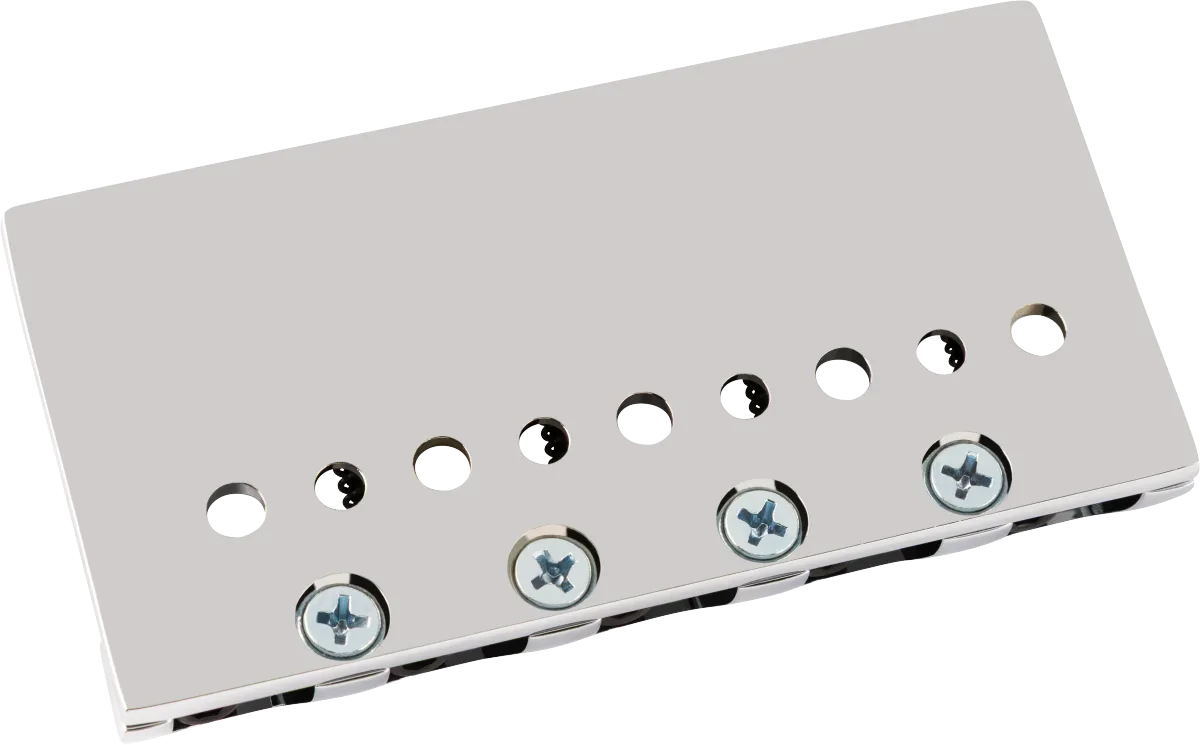 Fender BRIDGE ASSY AS BASS V UPGR RH CHRM — American Standard 5-String Bass Bridge Assembly, ('08-'16), Chrome · Ponti e componenti · R&D Sound Lugano