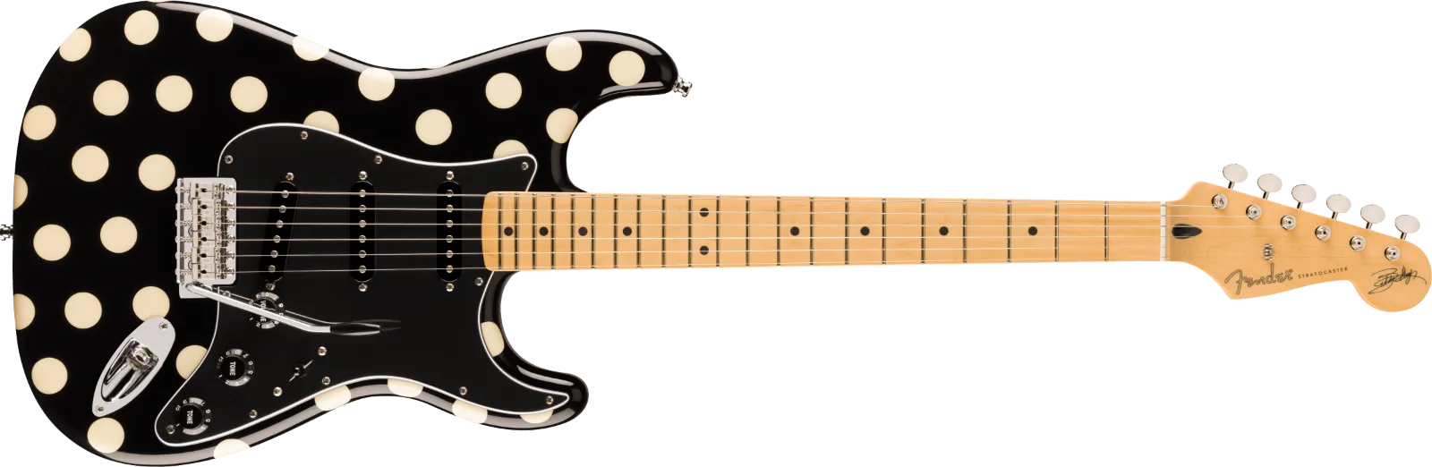 Fender Buddy Guy Standard Stratocaster — Maple Fingerboard, Polka Dot Finish · Chitarre elettriche · R&D Sound Lugano