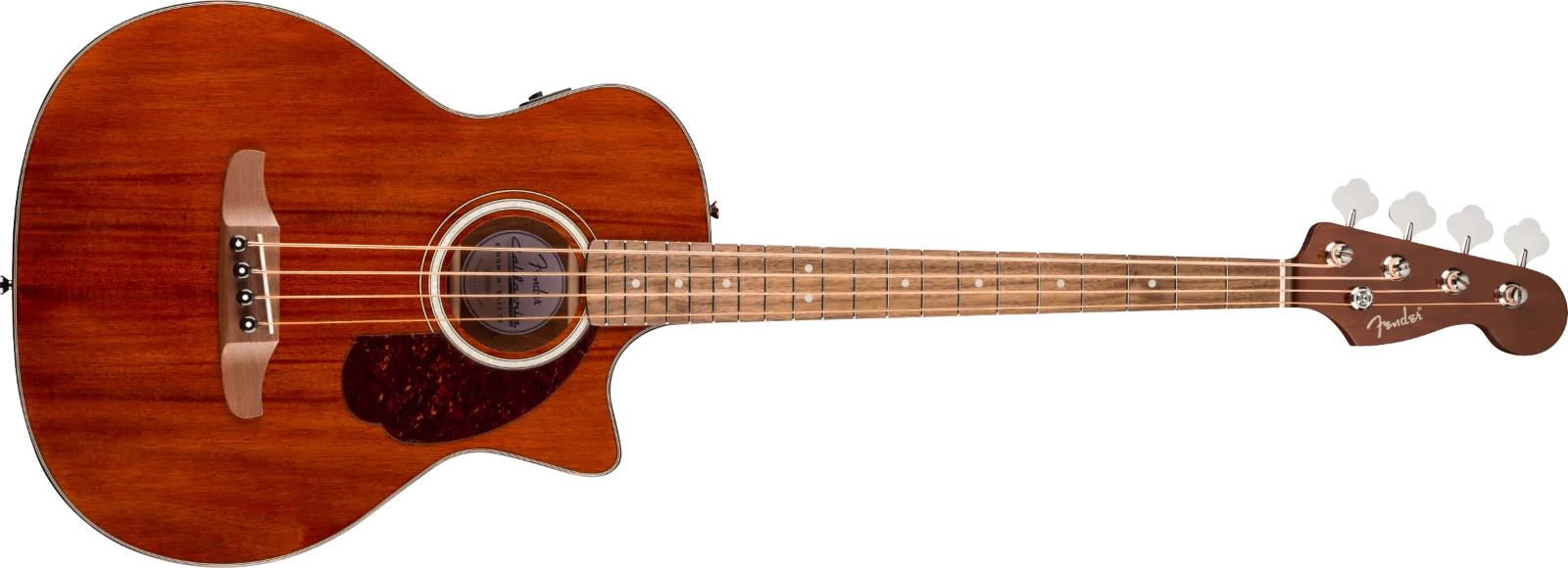 Fender California Deluxe Kingman Bass CE Mahogany — Walnut Fingerboard, Natural · Bassi elettrici · R&D Sound Lugano
