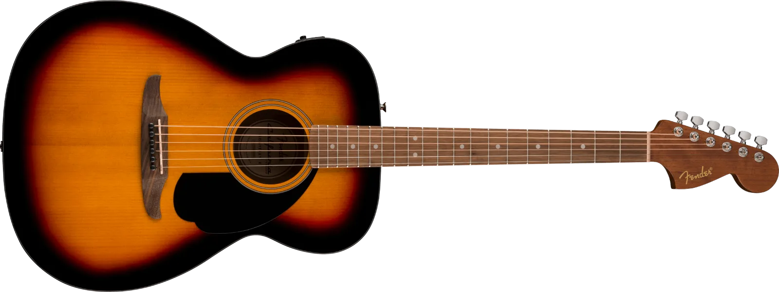 Fender California Standard Monterey E — Spruce Top, Black Pickguard, 3-Color Sunburst · Chitarre acustiche · R&D Sound Lugano