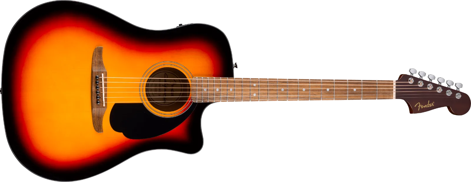 Fender California Standard Redondo CE — Spruce Top, Black Pickguard, 3-Color Sunburst · Chitarre acustiche · R&D Sound Lugano
