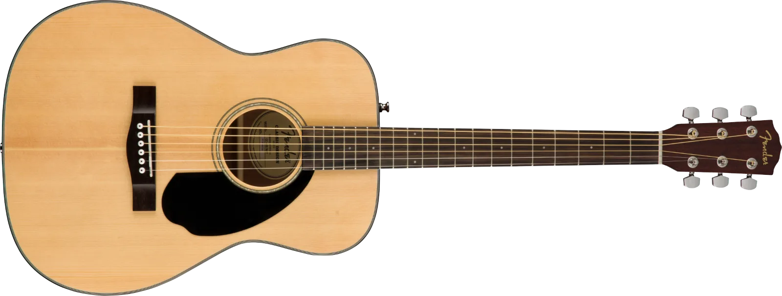 Fender CC-60S Concert — Walnut Fingerboard, Natural · Chitarre acustiche · R&D Sound Lugano