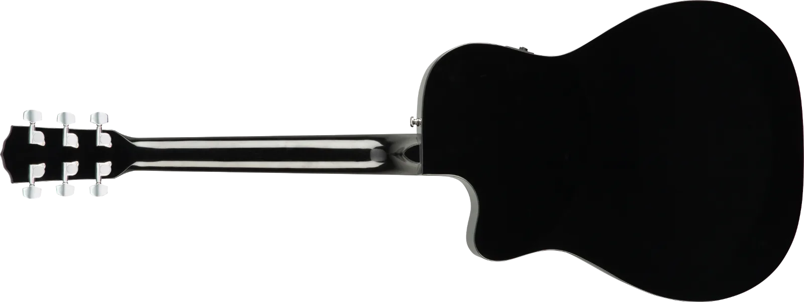 Fender CC-60SCE Concert — Walnut Fingerboard, Black · Chitarre acustiche · R&D Sound Lugano