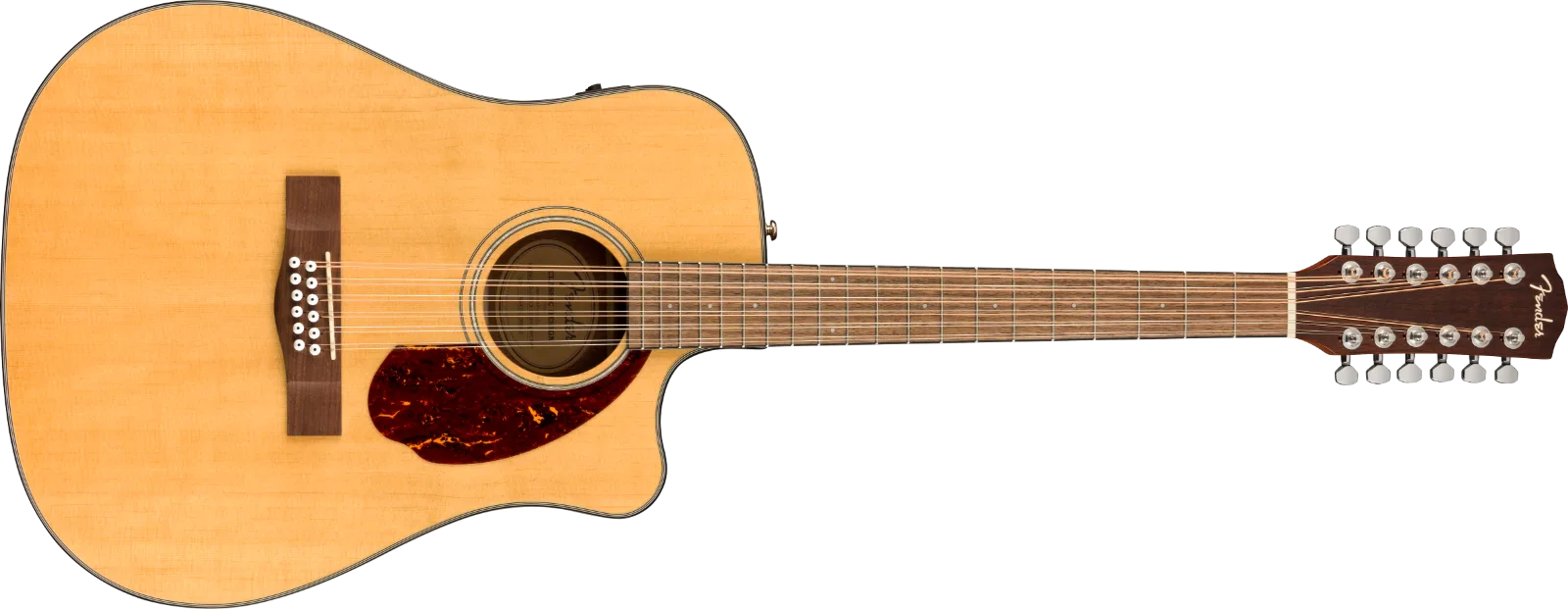 Fender CD-140SCE 12-String — Walnut Fingerboard, Natural w/Case · Chitarre acustiche · R&D Sound Lugano