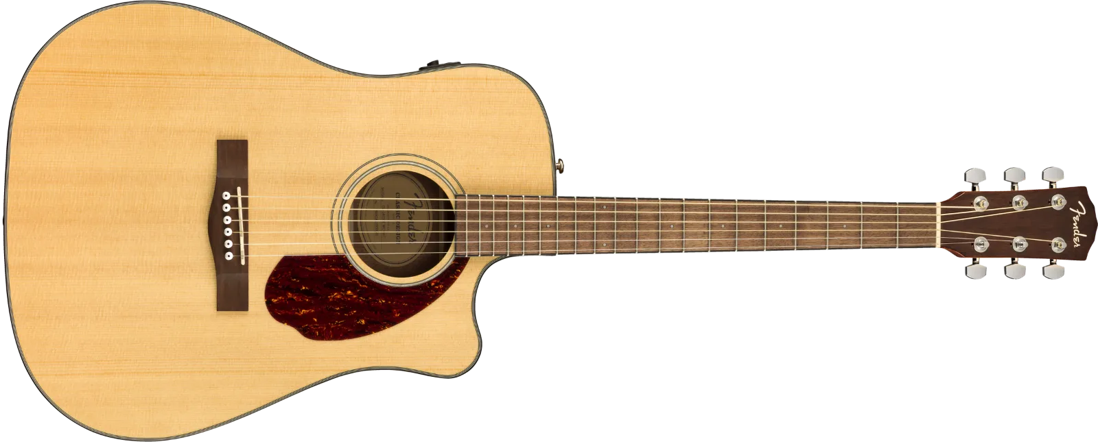 Fender CD-140SCE — Dreadnought, Walnut Fingerboard, Natural w/case · Chitarre acustiche · R&D Sound Lugano