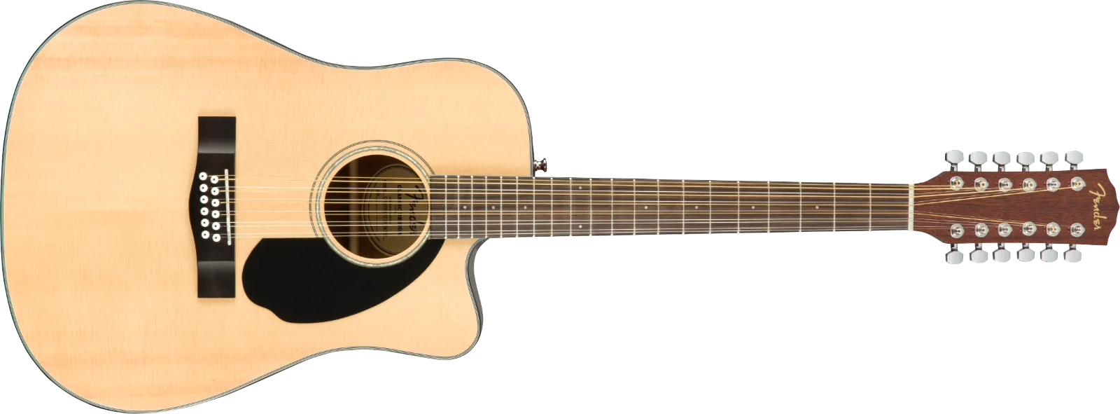 Fender CD-60SCE Dreadnought 12-String — Walnut Fingerboard, Natural · Chitarre acustiche · R&D Sound Lugano