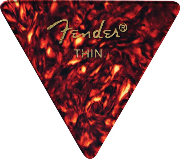 Fender Classic Celluloid Picks, 355 Shape - 1/2 Gross (72 Pack) — 355 Shape, Shell, Thin (72) · Plettri · R&D Sound Lugano