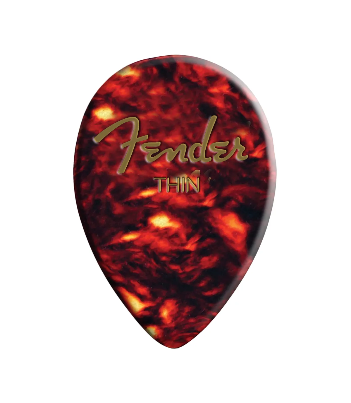 Fender Classic Celluloid Picks, 358 Shape - 12 Pack — 358 Shape, Shell, Thin (12) · Plettri · R&D Sound Lugano