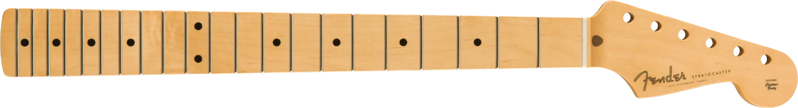 Fender Classic Player '50s Stratocaster Neck, Soft "V" Shape - Maple Fingerboard — Classic Player '50s Stratocaster Neck, 21 Medium Jumbo Frets, Maple, Soft "V" Shape, Maple Fingerboard · Manici · R&D Sound Lugano