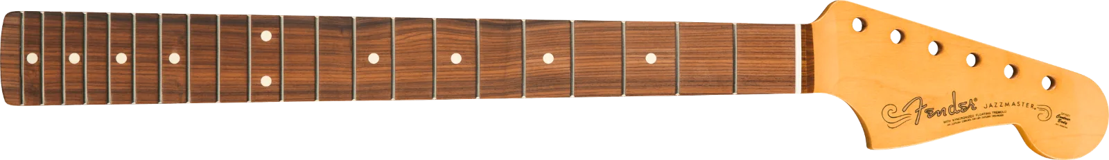 Fender Classic Player Jazzmaster Neck, 21 Med Jumbo Frets, Pau Ferro, C Shape · Manici · R&D Sound Lugano