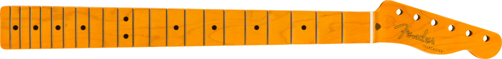 Fender Classic Series '50s Telecaster Neck with Lacquer Finish, "C" Shape - Maple Fingerboard — Classic Series '50s Telecaster Neck, Lacquer Finish, 21 Vintage-Style Frets, Maple Fingerboard · Manici · R&D Sound Lugano