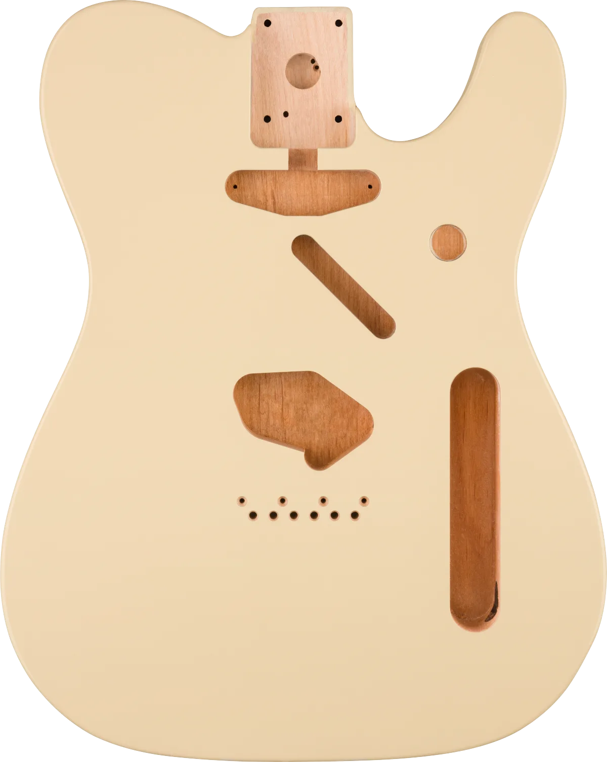 Fender Classic Series 60's Telecaster SS Alder Body Vintage Bridge Mount - Olympic White — Classic Series 60's Telecaster SS Alder Body Vintage Bridge Mount, Olympic White · Ponti e componenti · R&D Sound Lugano
