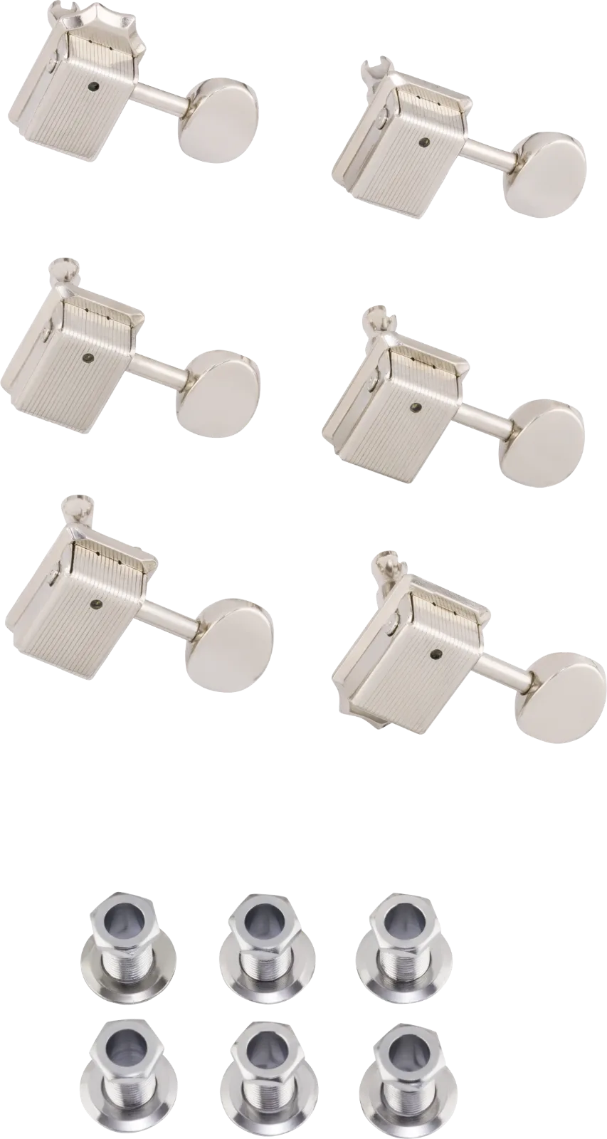 Fender ClassicGear Tuning Machine Set — ClassicGear Tuning Machines, Chrome · Meccaniche · R&D Sound Lugano