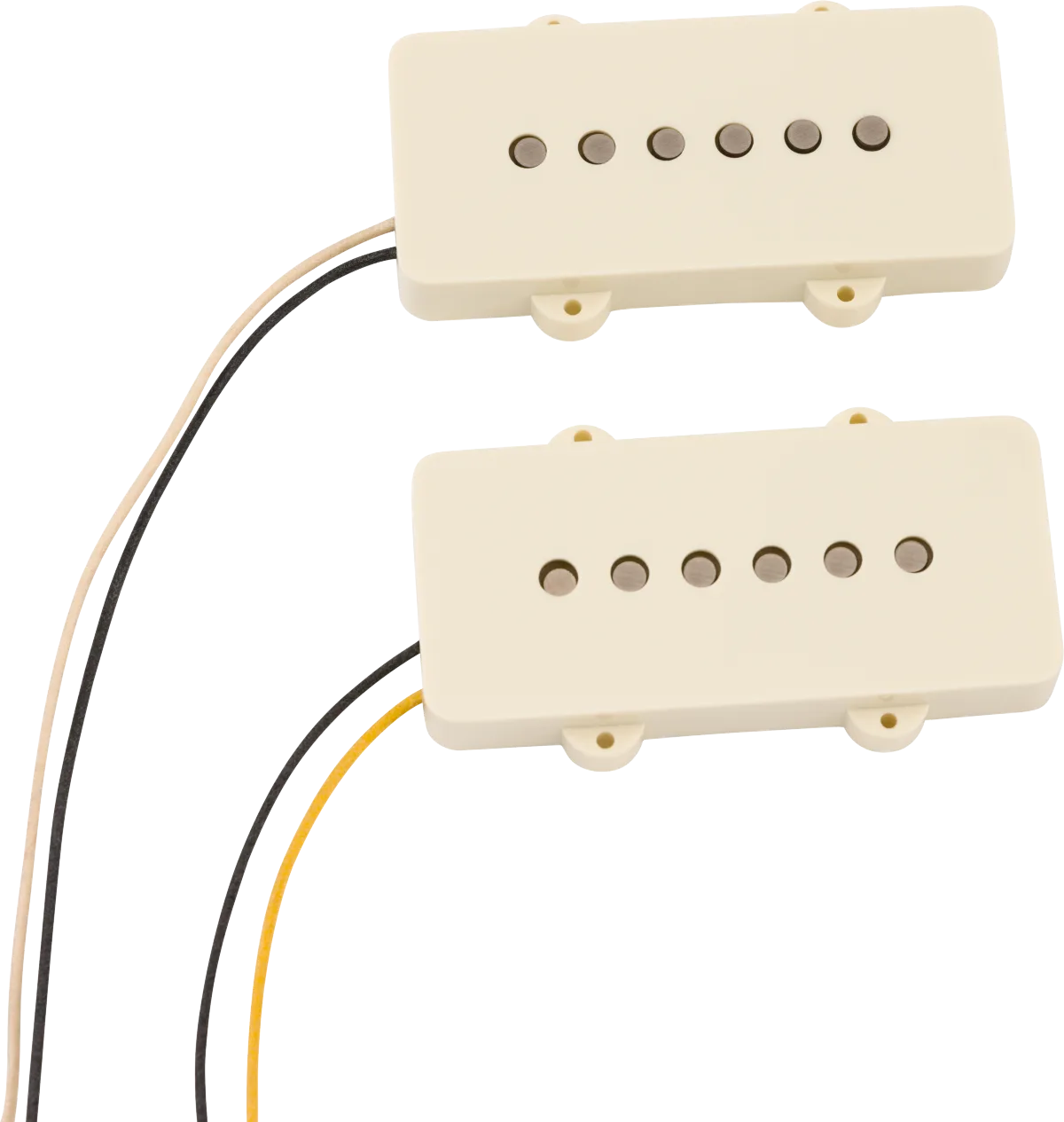 Fender Coastline '65 Jazzmaster Pickup Set — Coastline '65 Jazzmaster Pickups, Vintage White, Set of 2 · Pickup e preamp · R&D Sound Lugano