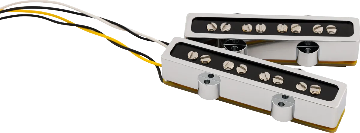 Fender Cobalt Chrome Jazz Bass Pickup Set · Pickup e preamp · R&D Sound Lugano