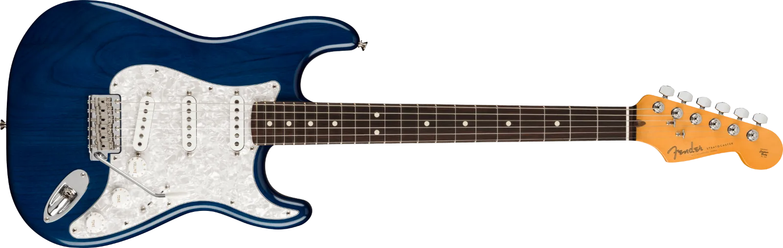 Fender Cory Wong Stratocaster — Rosewood Fingerboard, Sapphire Blue Transparent · Chitarre elettriche · R&D Sound Lugano