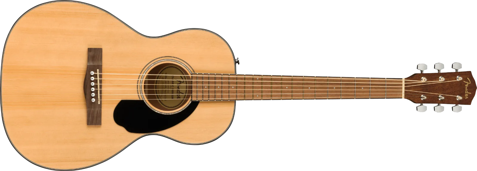 Fender CP-60S Parlor — Walnut Fingerboard, Natural · Chitarre acustiche · R&D Sound Lugano